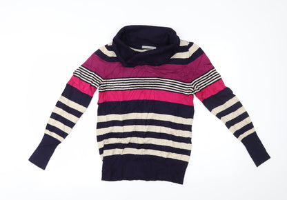 Womens UK Size 10 M&S Multicoloured Pullover Jumper