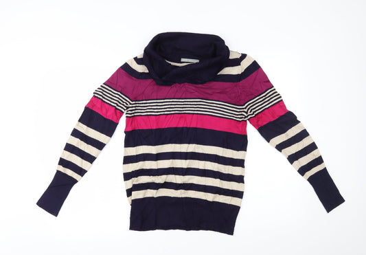 Womens UK Size 10 M&S Multicoloured Pullover Jumper