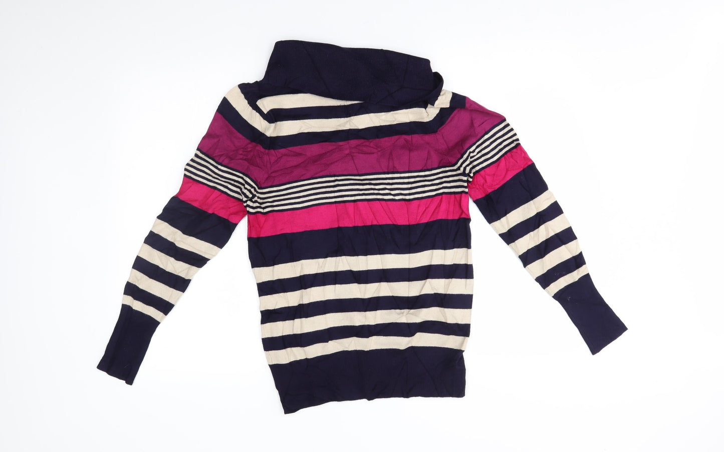 Womens UK Size 10 M&S Multicoloured Pullover Jumper
