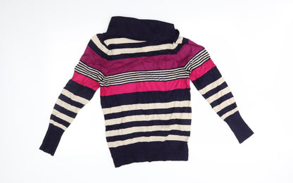 Womens UK Size 10 M&S Multicoloured Pullover Jumper
