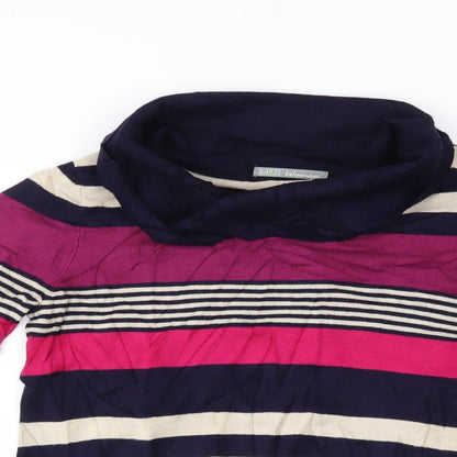 Womens UK Size 10 M&S Multicoloured Pullover Jumper