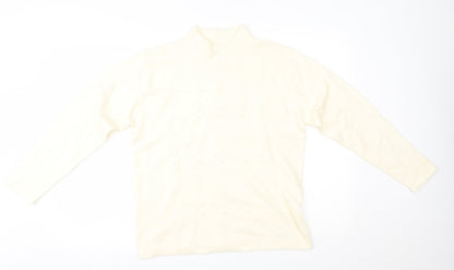 Womens UK Size S bonmarche Beige Pullover Jumper