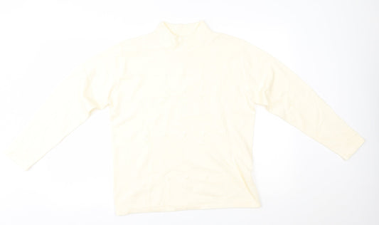 Womens UK Size S bonmarche Beige Pullover Jumper