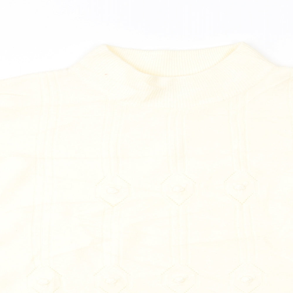 Womens UK Size S bonmarche Beige Pullover Jumper