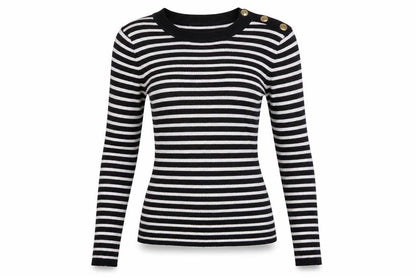 Womens UK Size S H&M Black Pullover Jumper