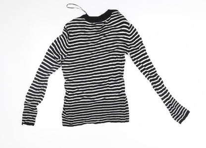 Womens UK Size S H&M Black Pullover Jumper