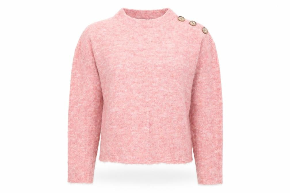 Womens UK Size M M&S Pink Pullover Jumper