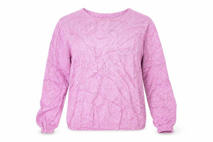 isle Womens Pink   Pullover Jumper Size M