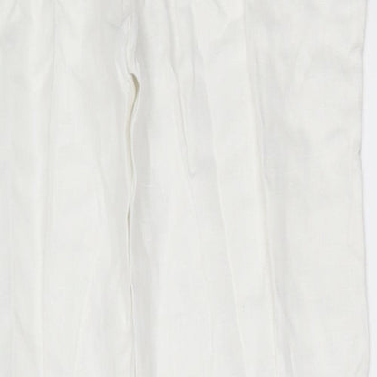 amophora Womens White   Trousers  Size L L26 in