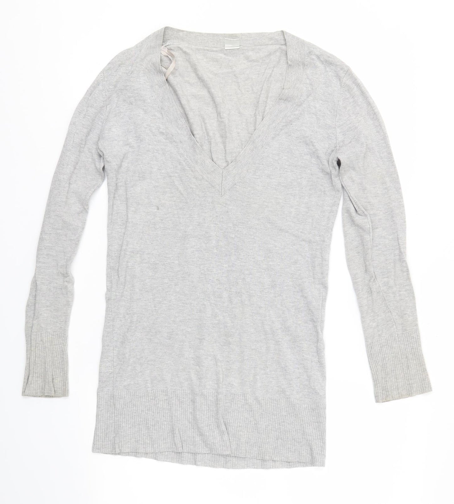 Womens UK Size 12 New Look Grey Pullover Jumper