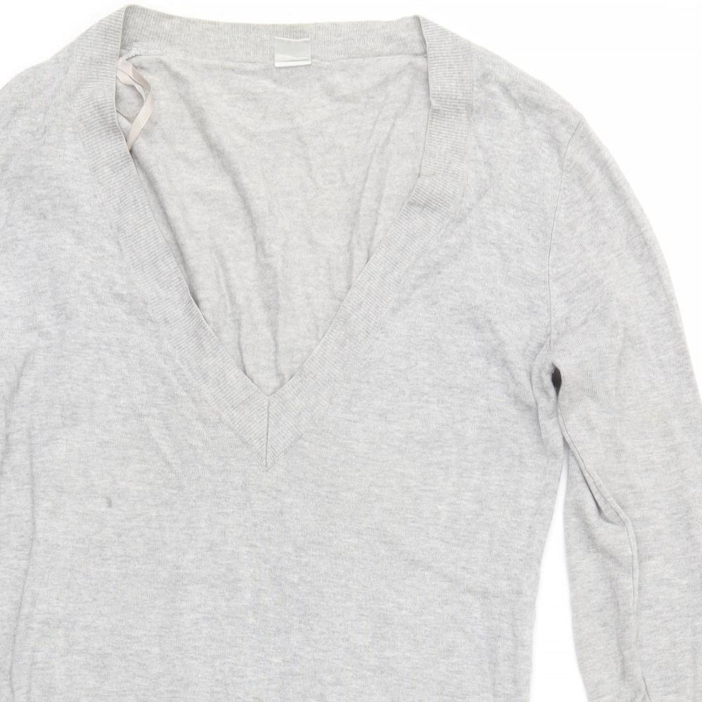 Womens UK Size 12 New Look Grey Pullover Jumper