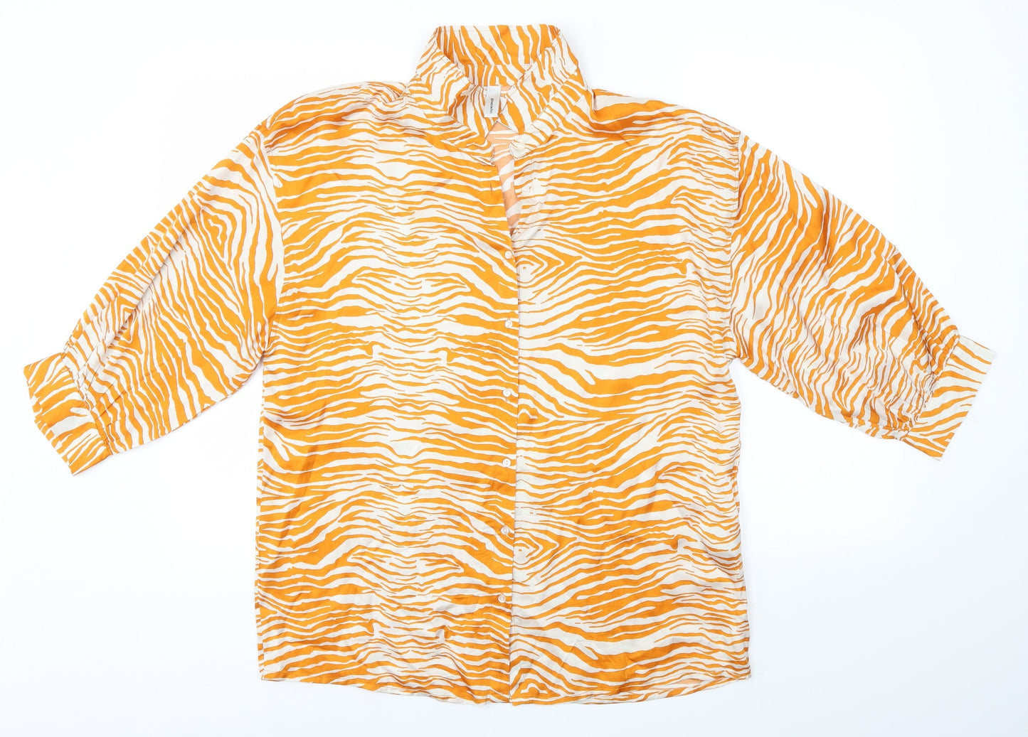 Soyaconcept Mens Multicoloured Animal Print   Button-Up Size M