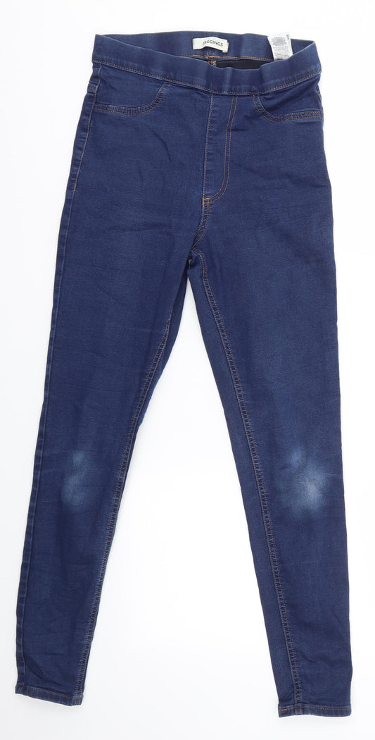 M&S Womens Blue   Skinny Jeans Size 8 L26 in