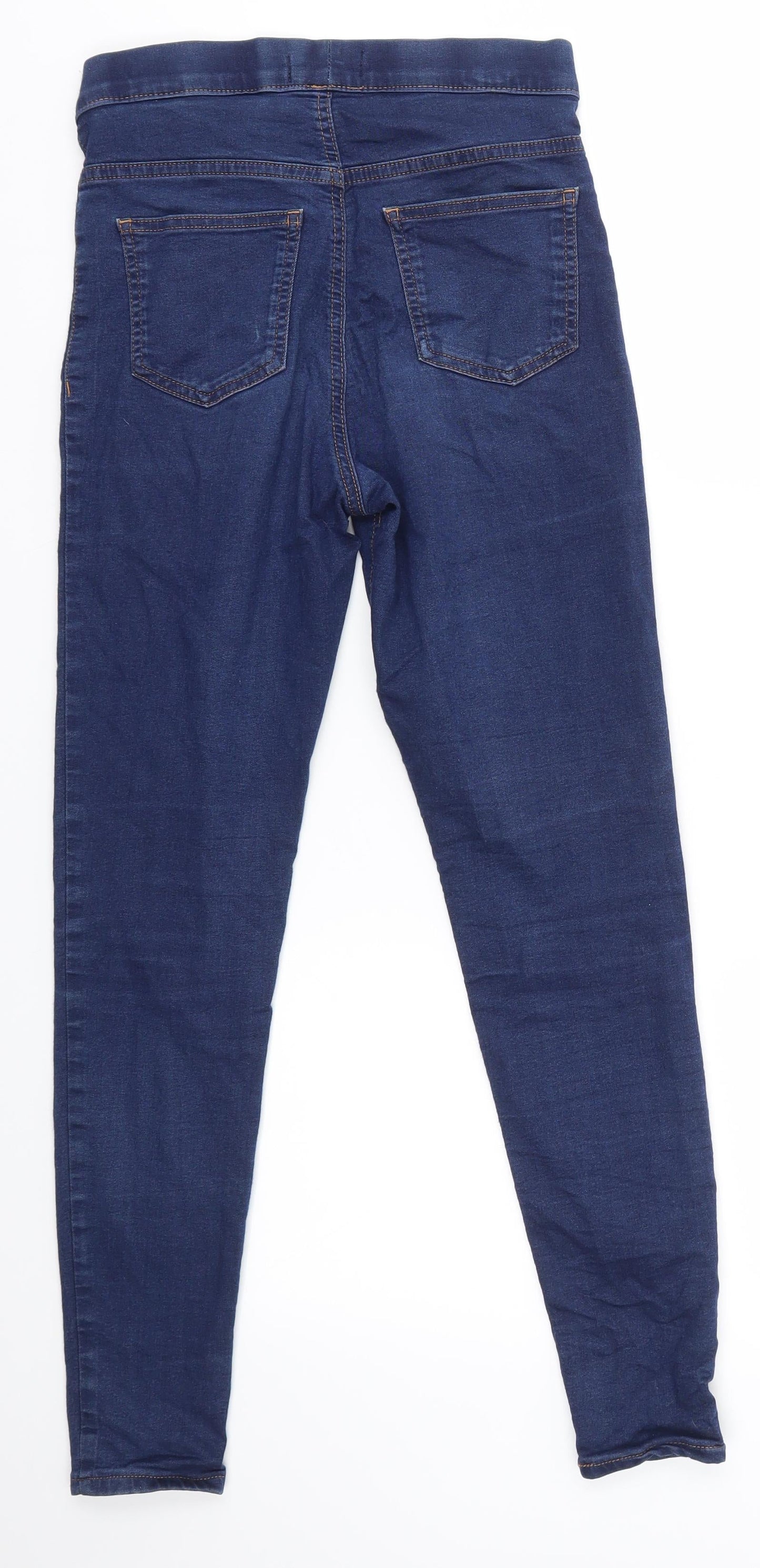 M&S Womens Blue   Skinny Jeans Size 8 L26 in