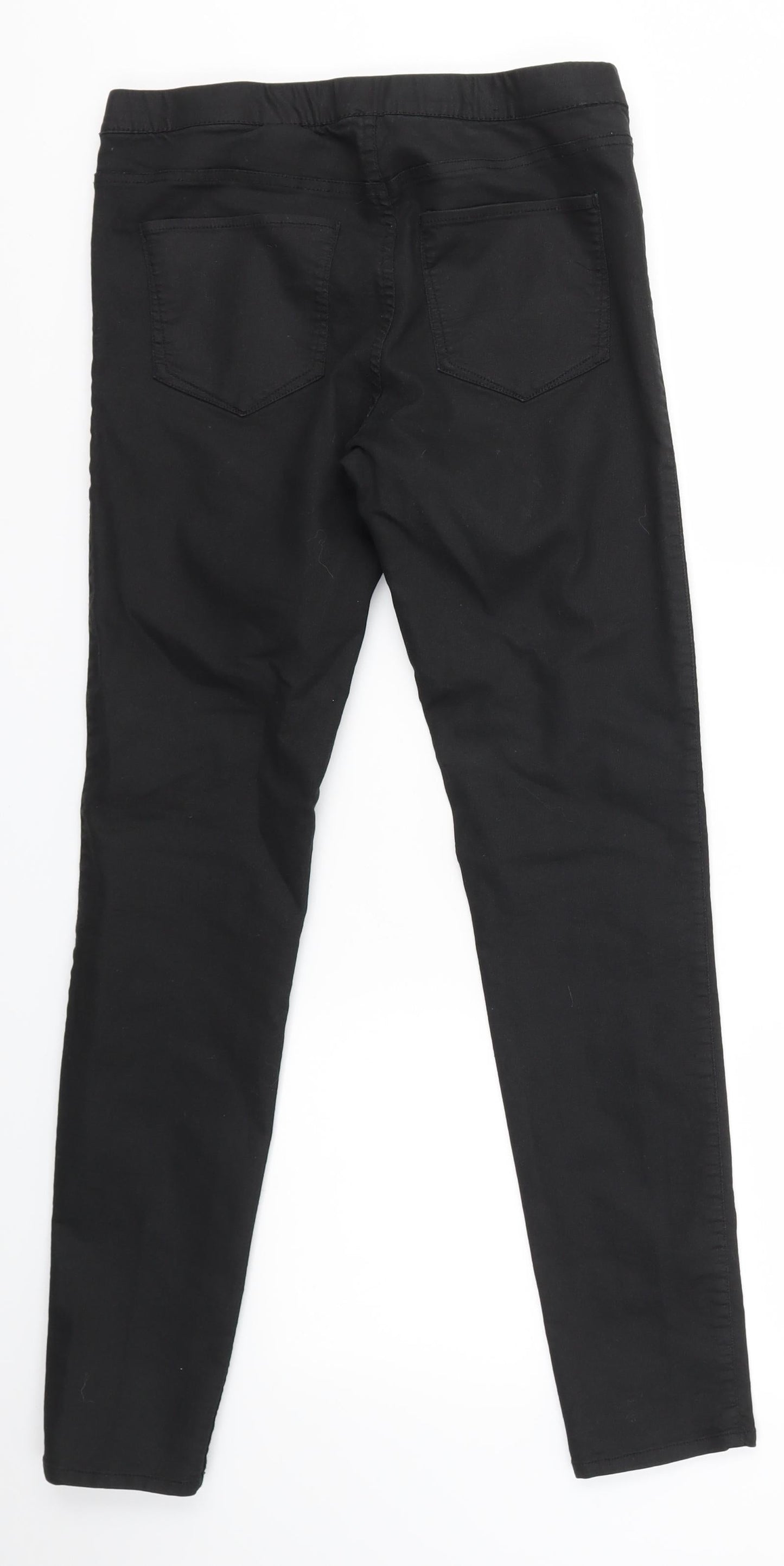 Womens UK Size 8 H&M Regular Fit Skinny Black Jeans