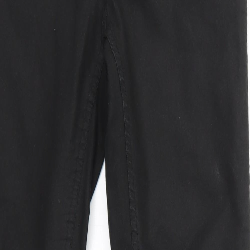 Womens UK Size 8 H&M Regular Fit Skinny Black Jeans