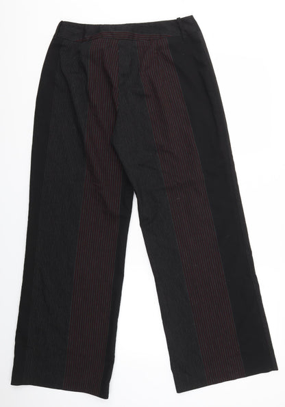 Womens UK Size 16 M&S Regular Fit Dress Pants Multicoloured Trousers