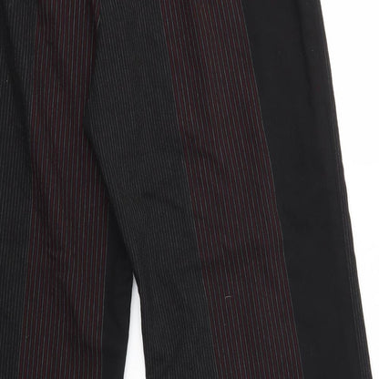 Womens UK Size 16 M&S Regular Fit Dress Pants Multicoloured Trousers