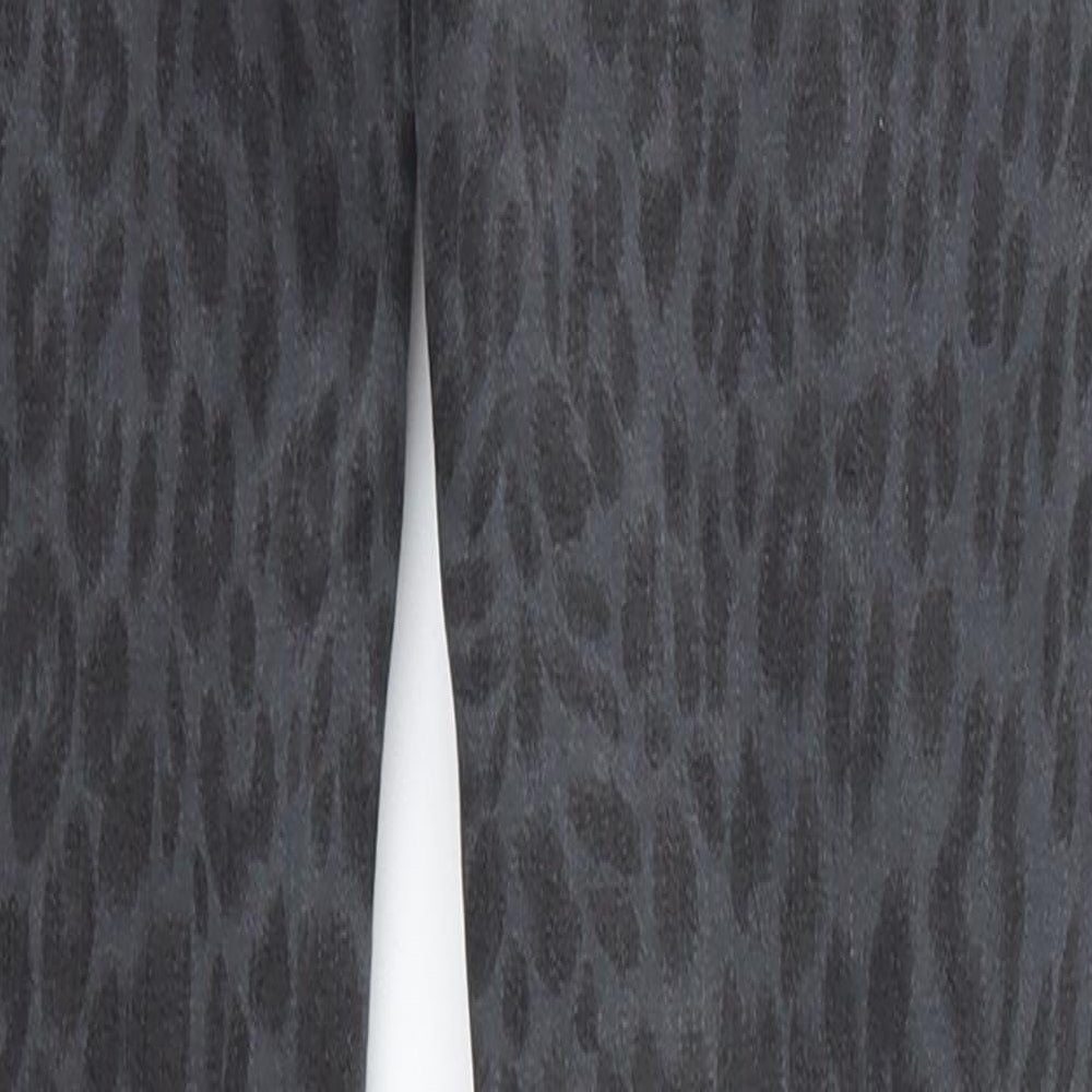 Redial Womens Multicoloured Animal Print  Skinny Jeans Size 6 L27 in