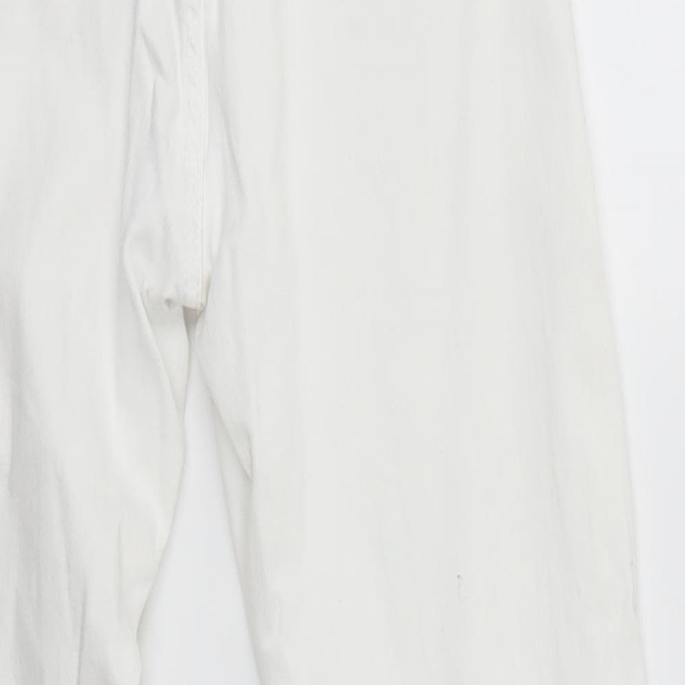 Topshop Womens White   Skinny Jeans Size 30 in L32 in