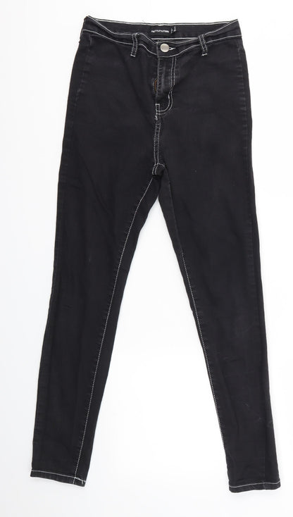 Pretty Little Thing  Womens Black   Jegging Jeans Size 8 L26 in