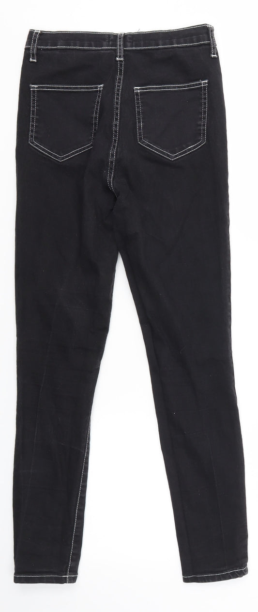 Pretty Little Thing  Womens Black   Jegging Jeans Size 8 L26 in