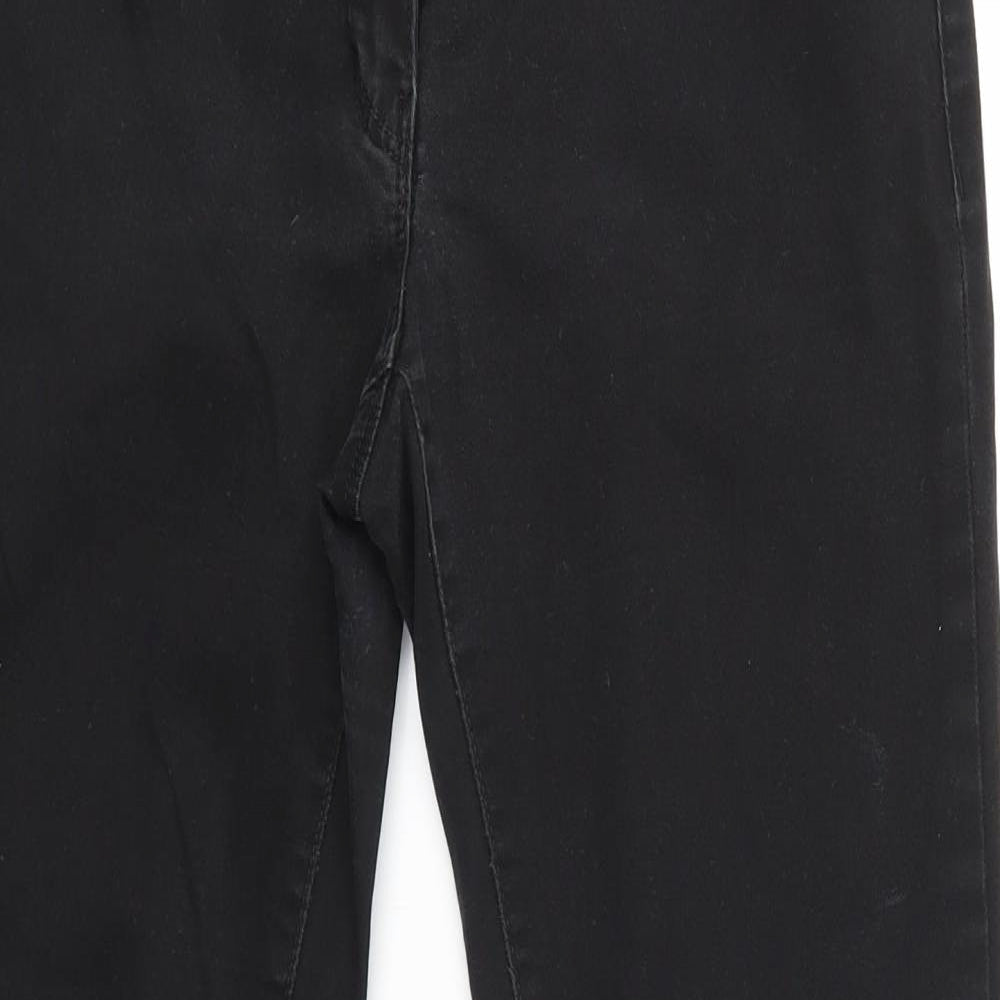 Womens UK Size 8 H&M Regular Fit Skinny Black Jeans