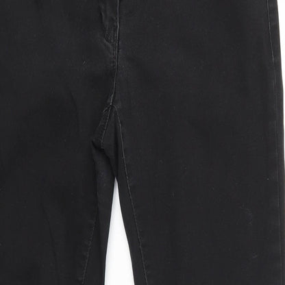 Womens UK Size 8 H&M Regular Fit Skinny Black Jeans