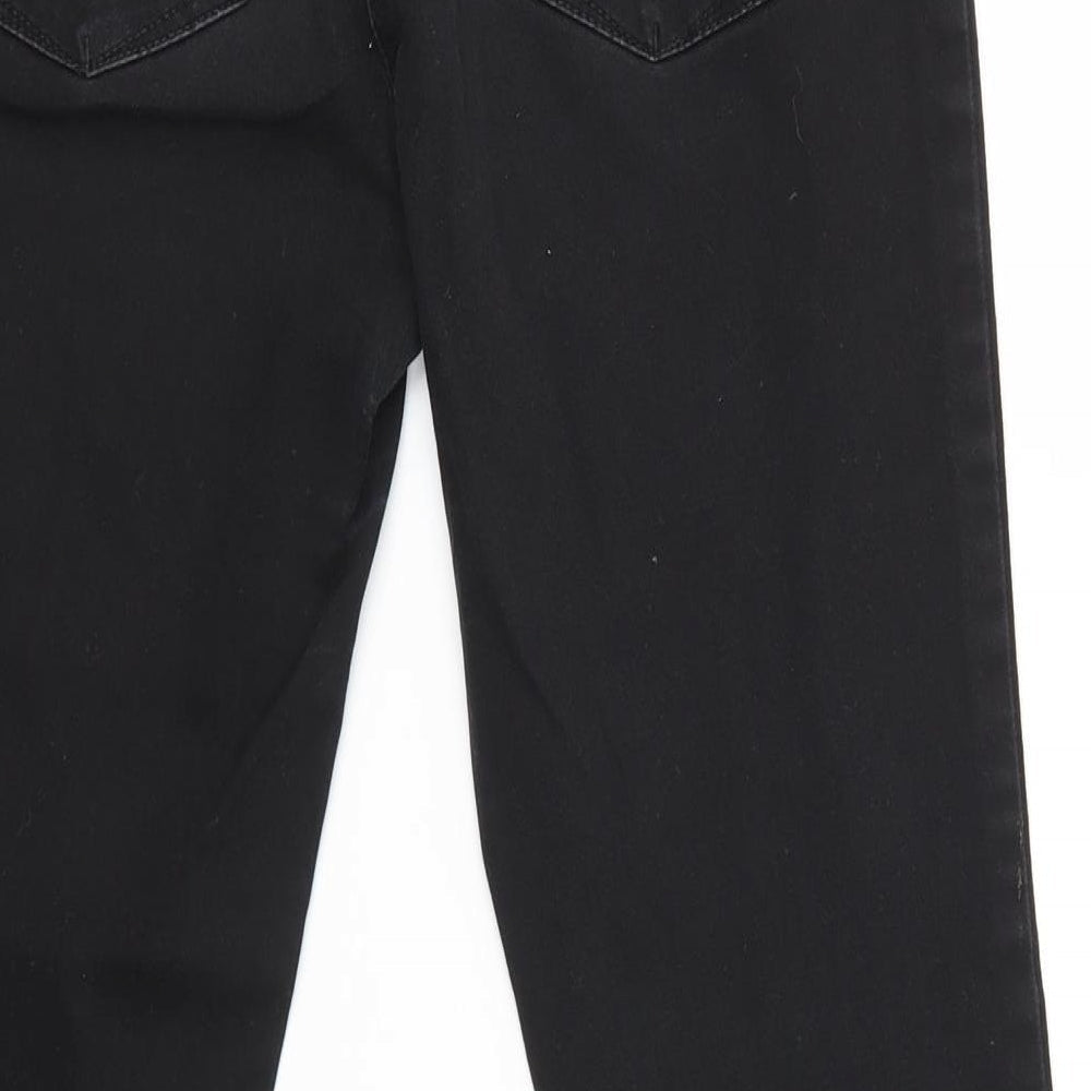 Womens UK Size 8 H&M Regular Fit Skinny Black Jeans