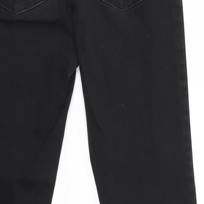 Womens UK Size 8 H&M Regular Fit Skinny Black Jeans