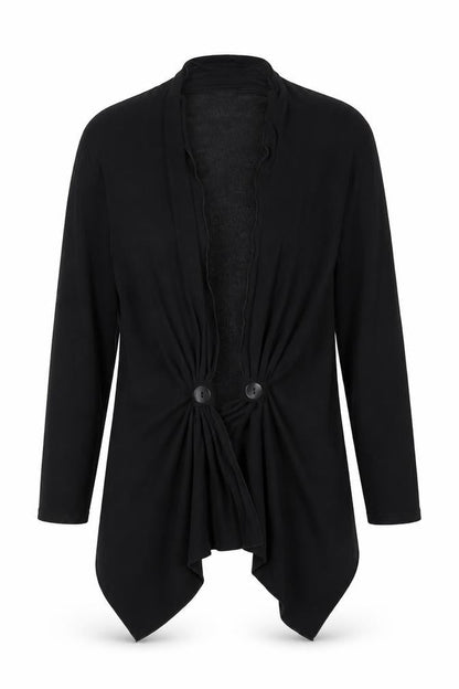 Womens UK Size M Just Elegance Black Cardigan Jumper