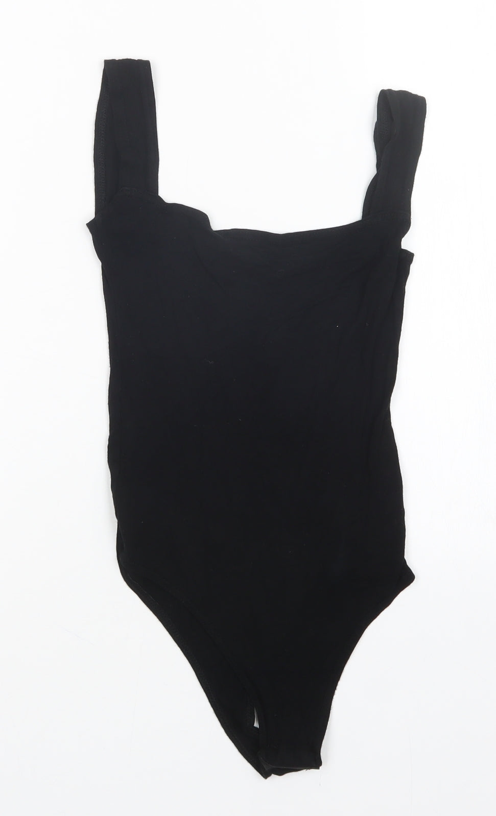 PRETTYLITTLETHING Womens Black   Bodysuit One-Piece Size 6