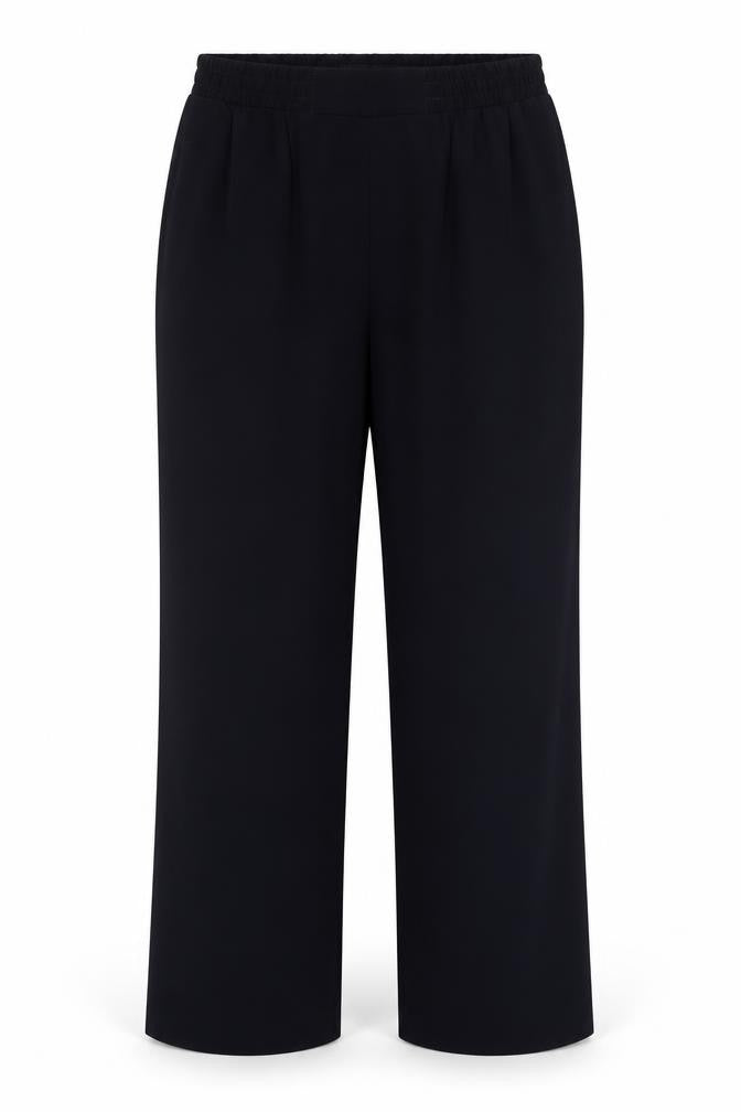 Womens UK Size 10 M&S Regular Fit  Black Trousers