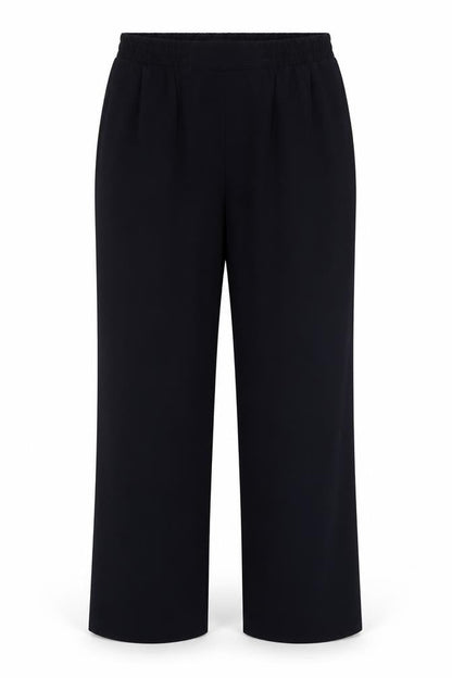 Womens UK Size 10 M&S Regular Fit  Black Trousers