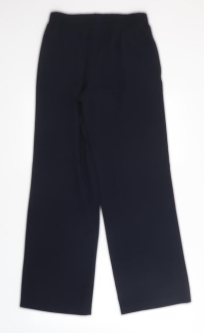 Womens UK Size 10 M&S Regular Fit  Black Trousers