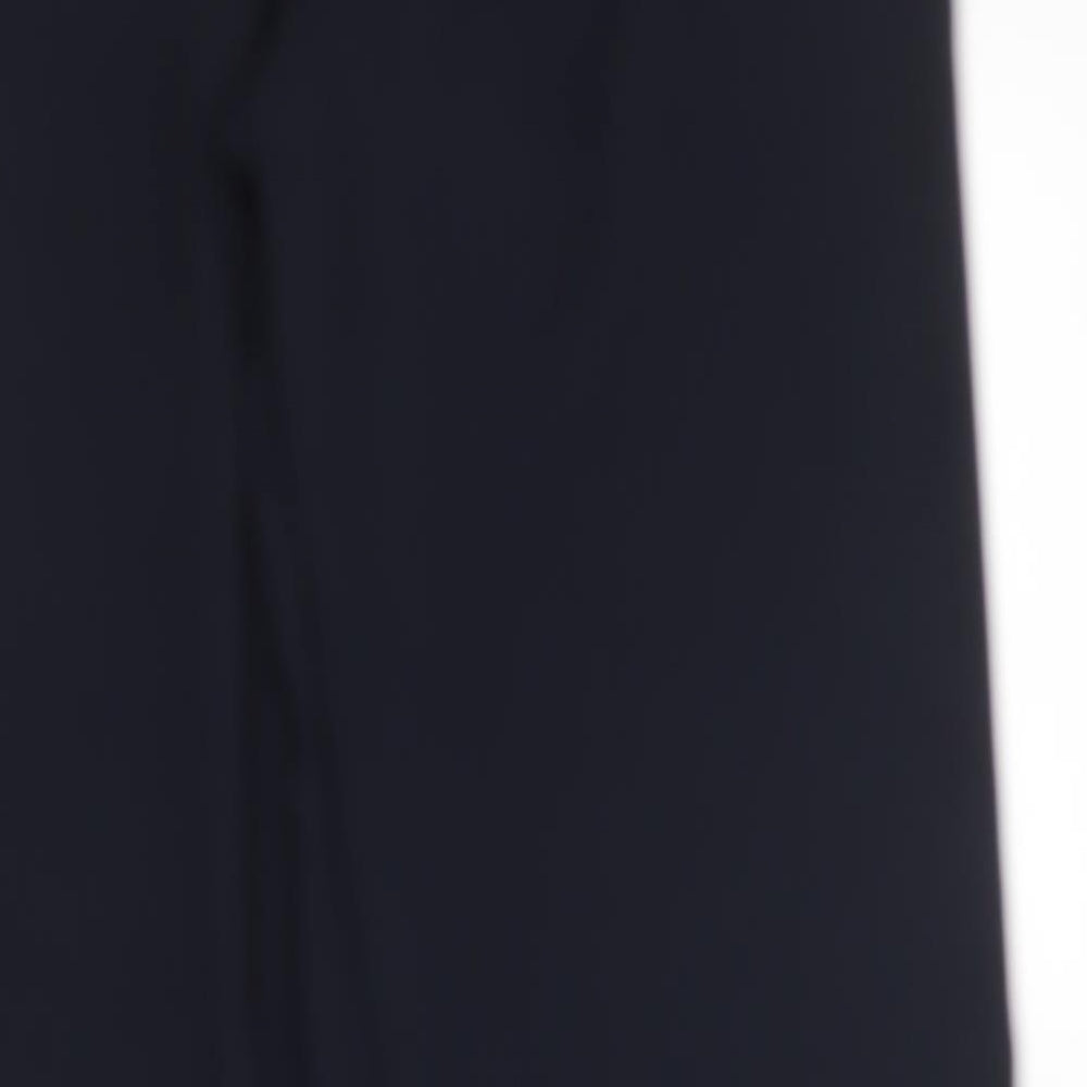 Womens UK Size 10 M&S Regular Fit  Black Trousers