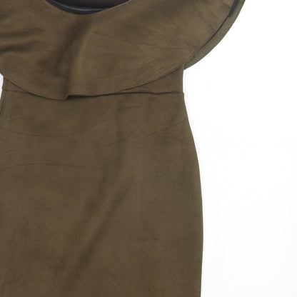 Missguided Womens Green   Sheath  Size 10