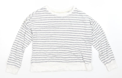 Primark Womens Multicoloured Striped  Pullover Jumper Size M