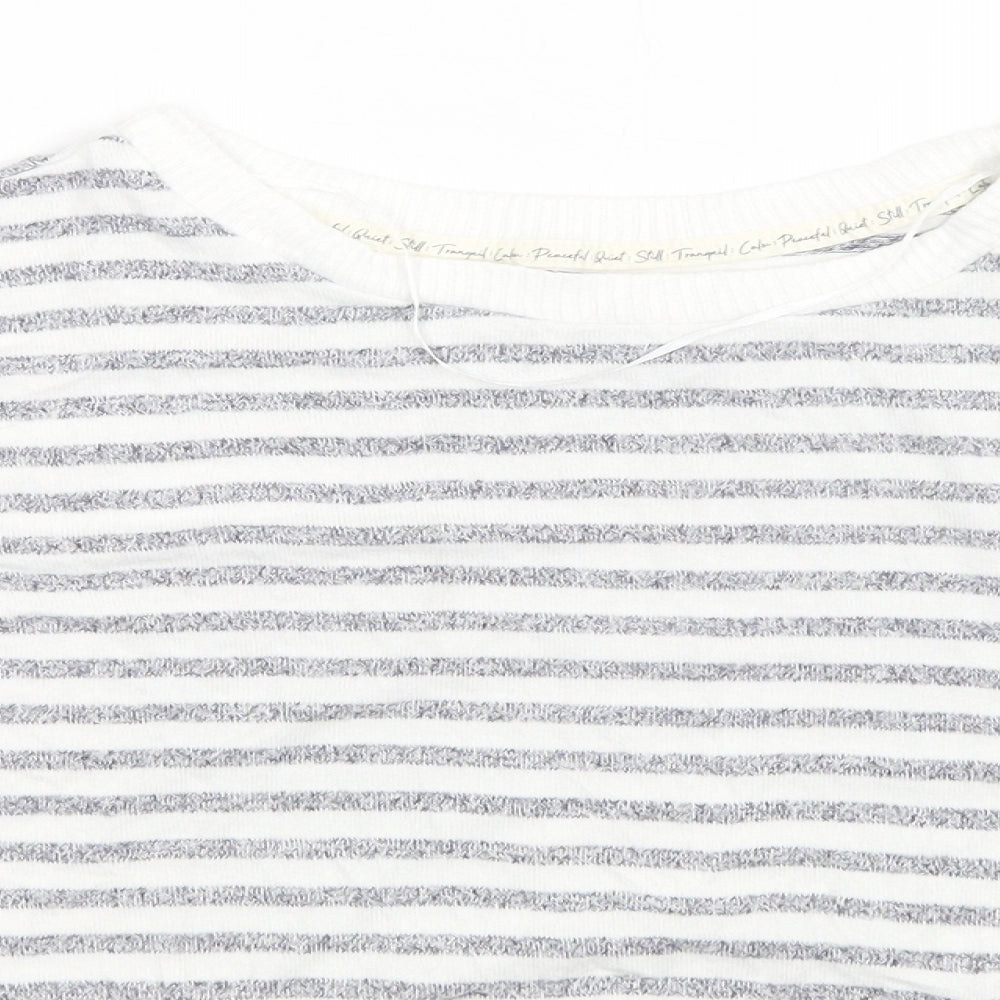 Primark Womens Multicoloured Striped  Pullover Jumper Size M