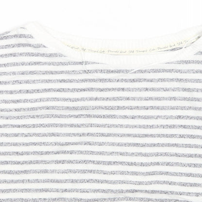 Primark Womens Multicoloured Striped  Pullover Jumper Size M