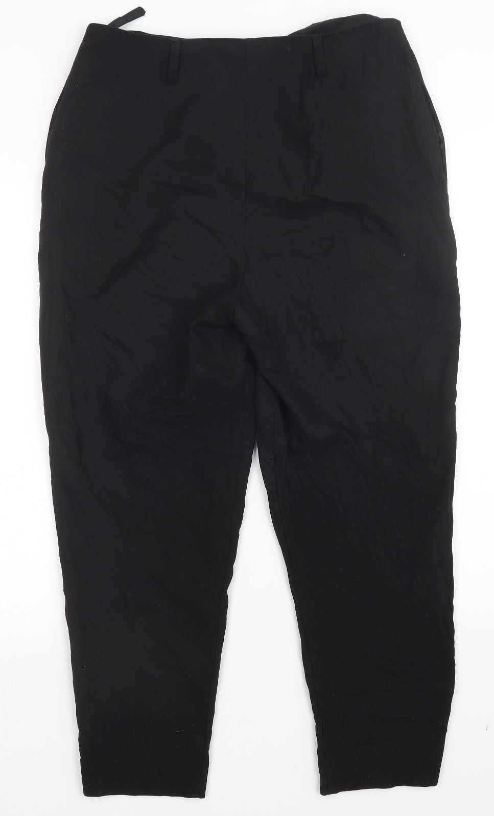 New Look Womens Black   Trousers  Size 12 L27 in