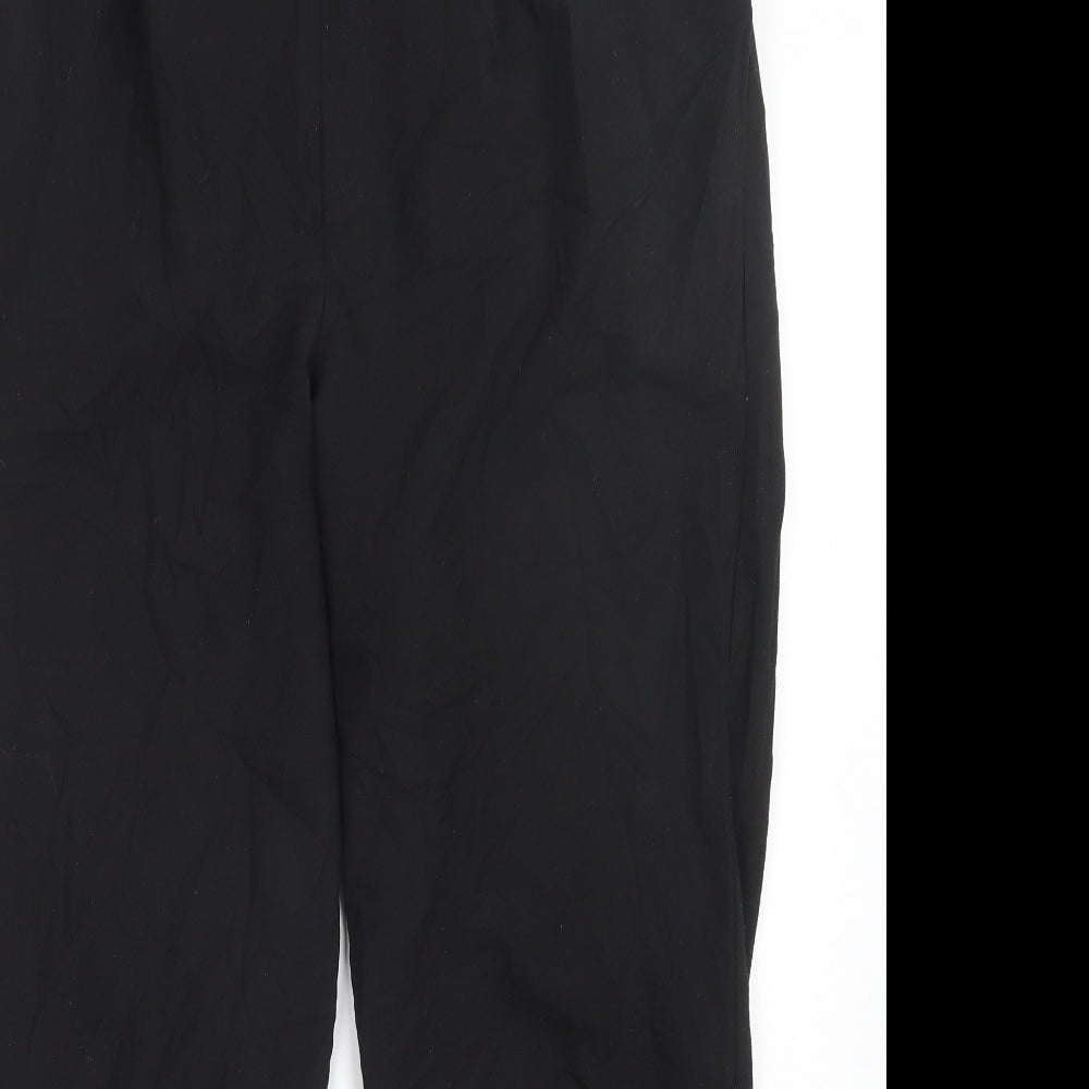 New Look Womens Black   Trousers  Size 12 L27 in