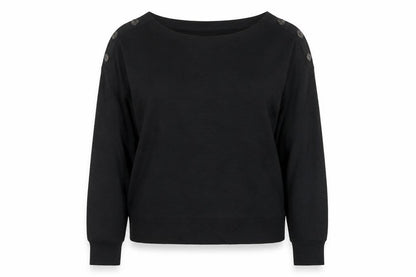 Womens UK Size M H&M Black Pullover Jumper