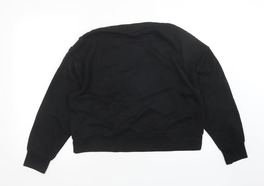 Womens UK Size M H&M Black Pullover Jumper