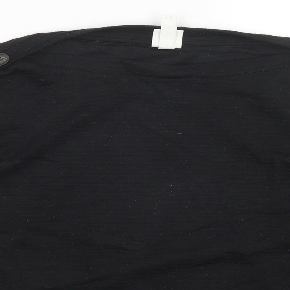 Womens UK Size M H&M Black Pullover Jumper