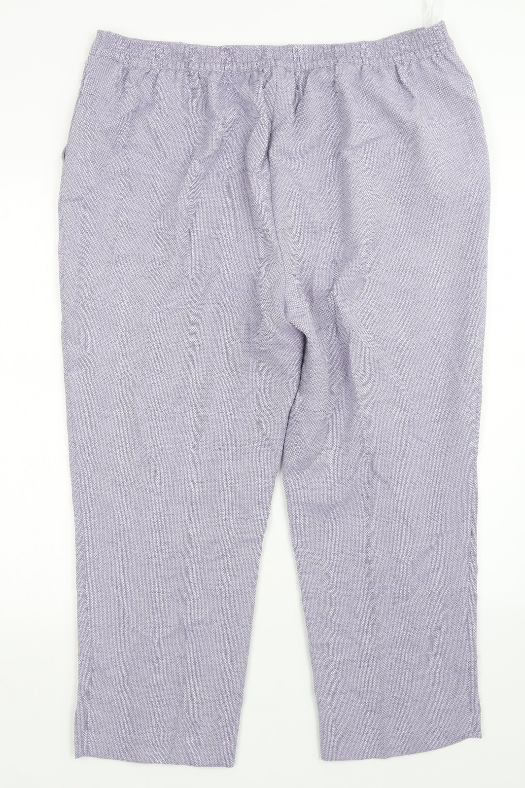 Womens UK Size 20 EWM Regular Fit  Purple Trousers
