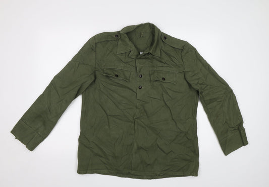 Womens UK Size L Preworn Green Jacket
