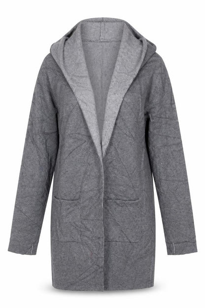 Womens UK Size M TU Grey Overcoat