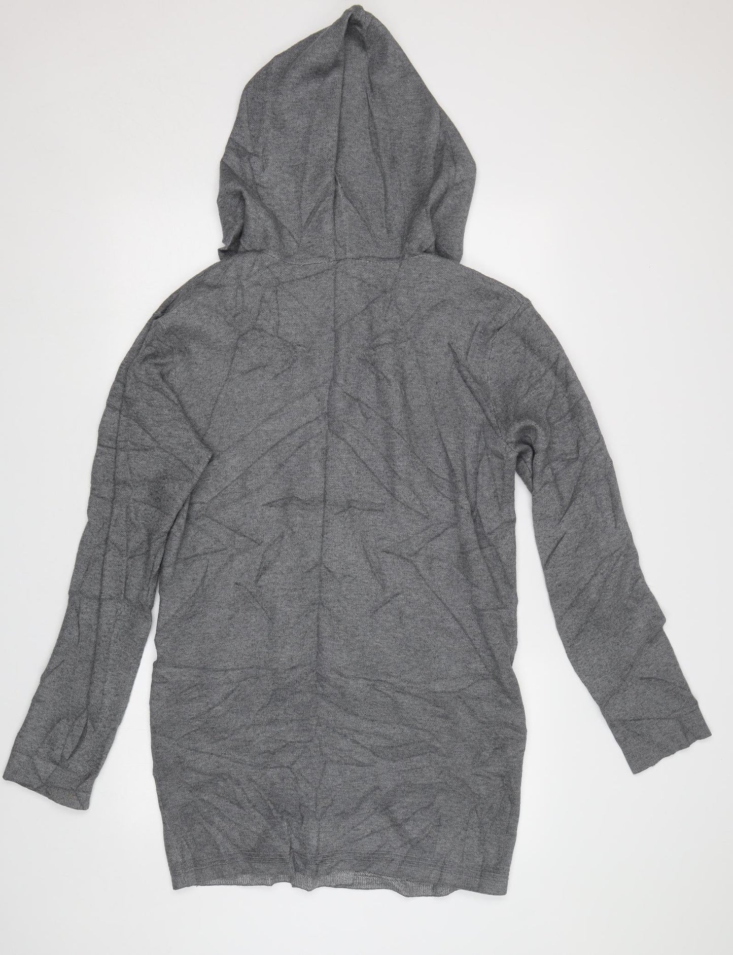 TU Womens Grey   Overcoat Coatigan Size M