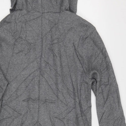 TU Womens Grey   Overcoat Coatigan Size M